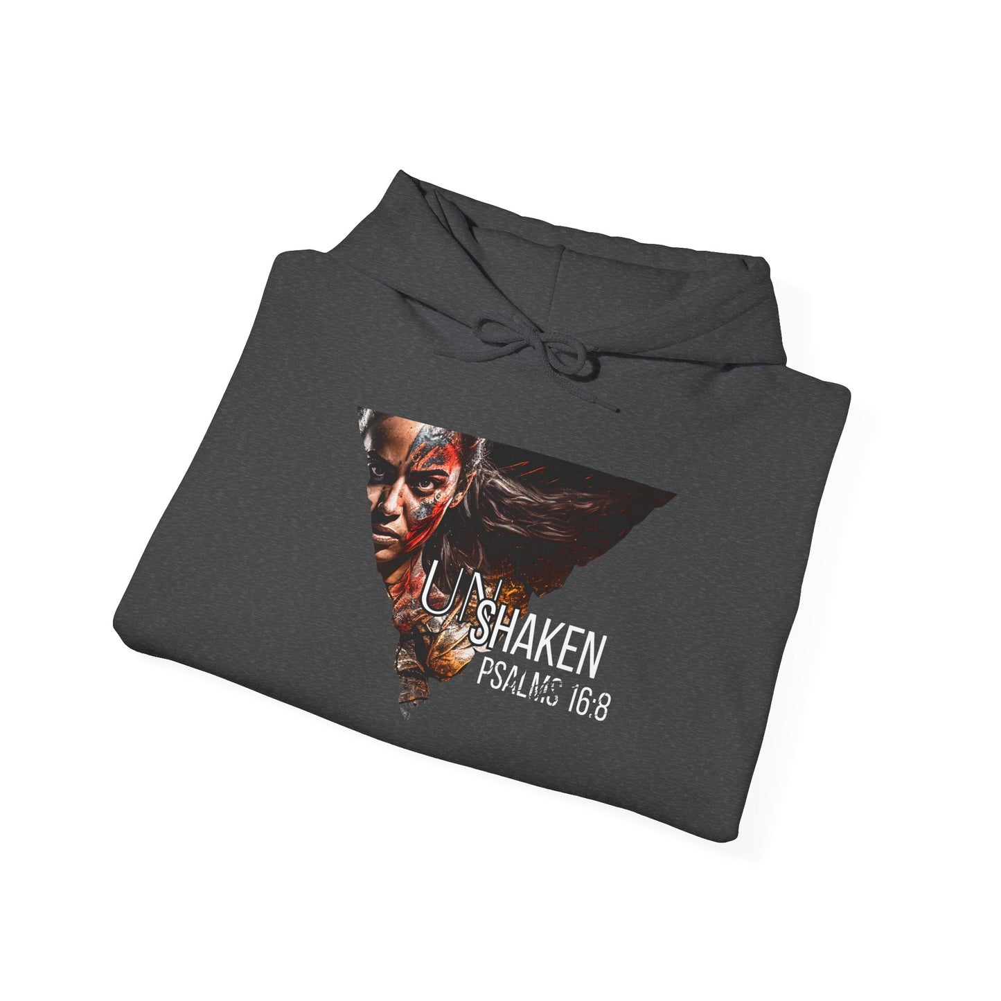 Unshaken Psalms 16:8 Hoodie — Women's Faith Sweatshirt