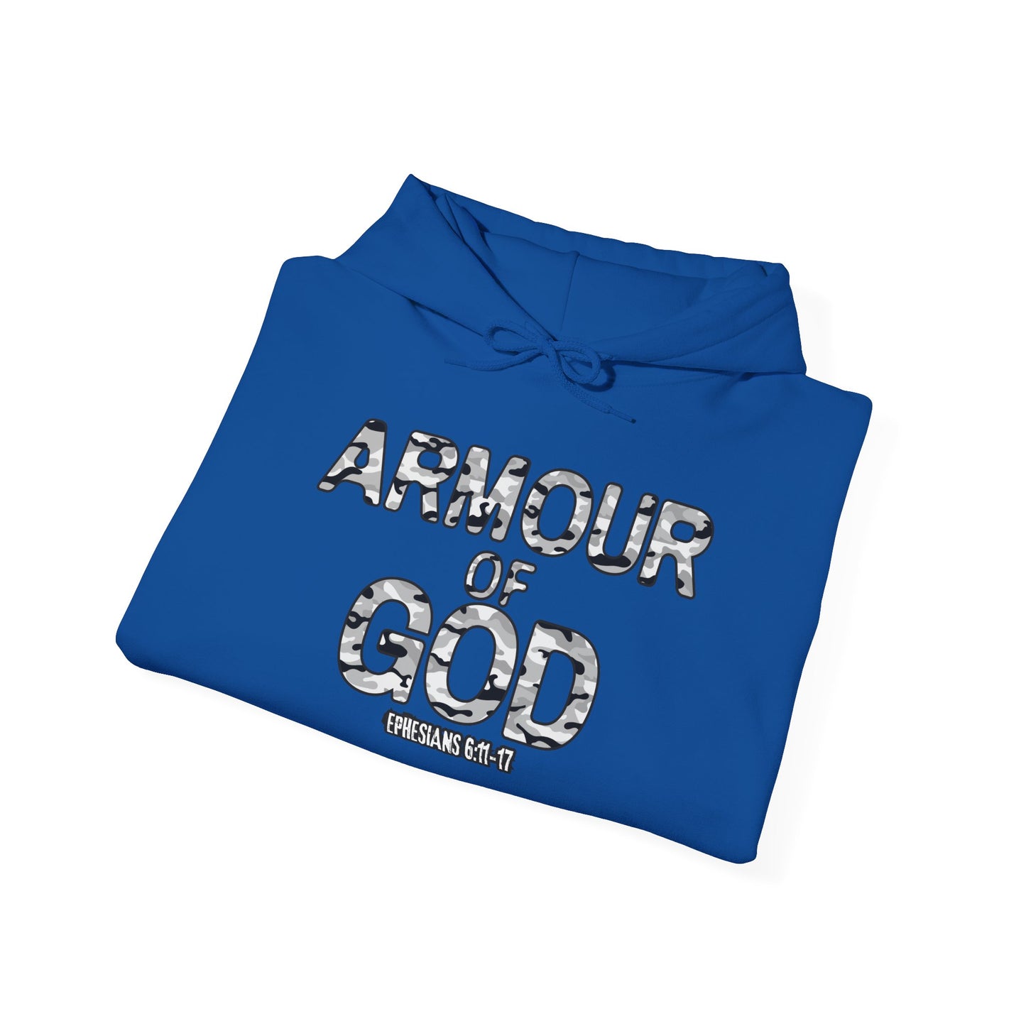 Armour of God Hoodie — Ephesians 6:11-17 Spiritual Warfare Sweatshirt