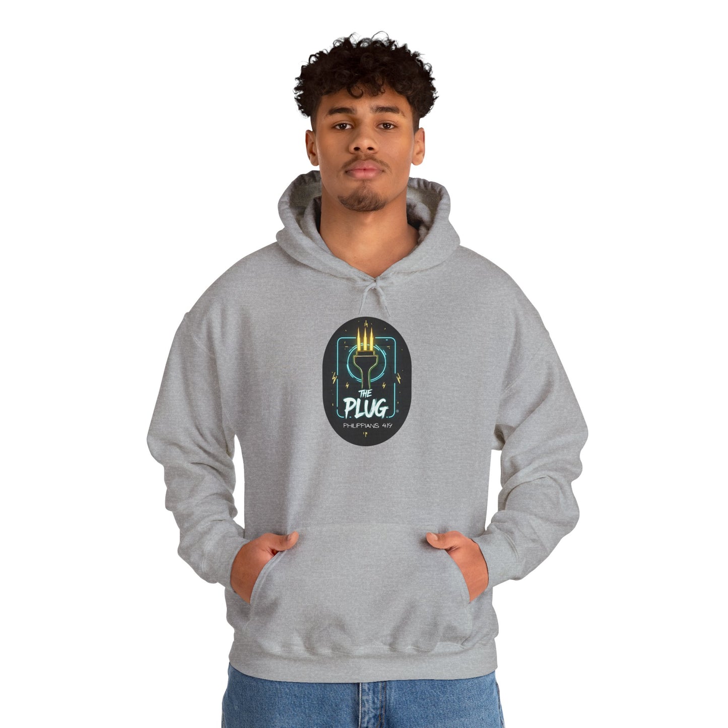 Christian Hoodie - Philippians 4:19 'The Plug' Sweatshirt