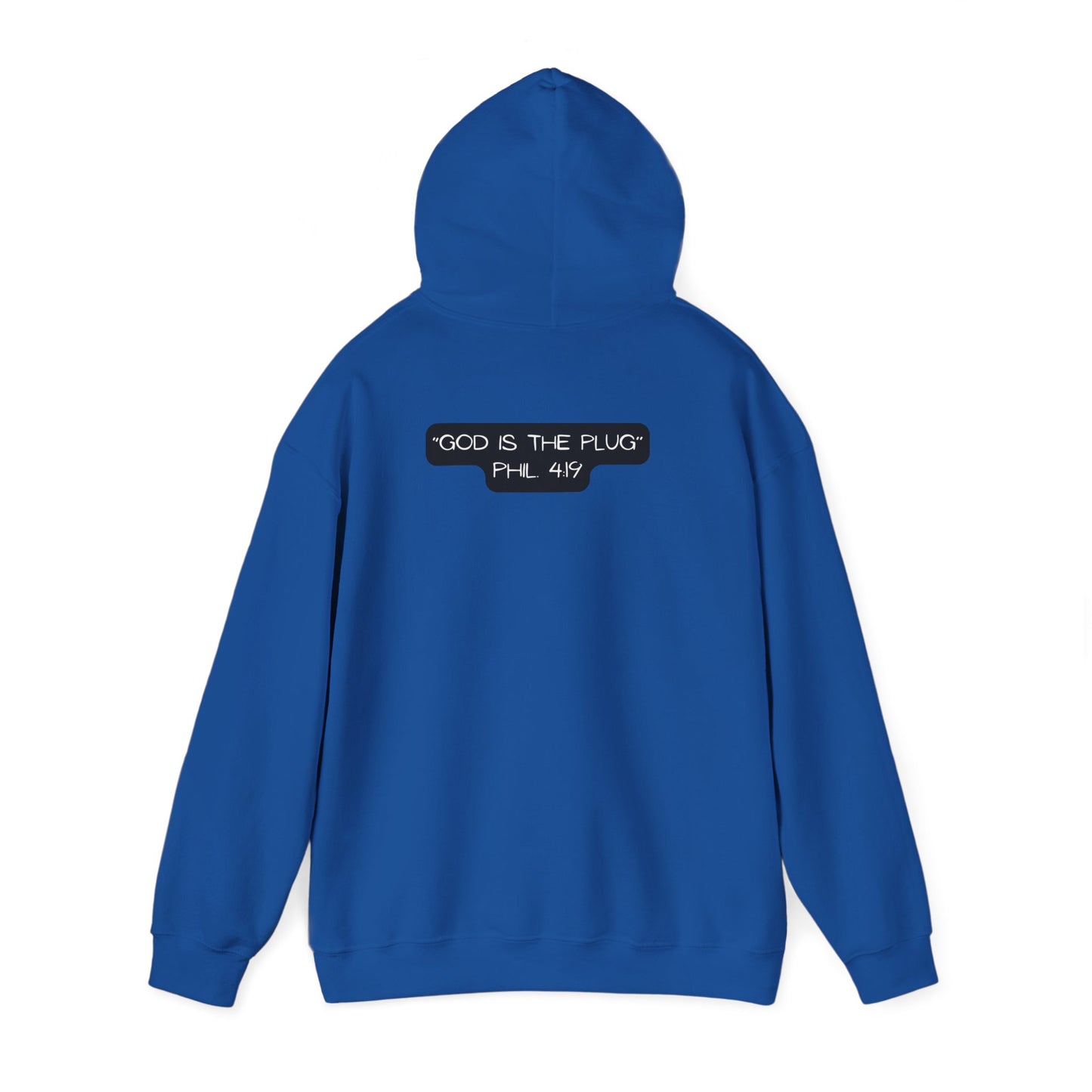 Christian Hoodie - Philippians 4:19 'The Plug' Sweatshirt