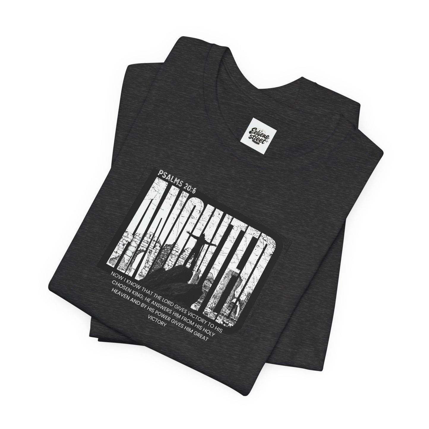 Faith Victory Unisex Tee - Psalm 20:6 Inspired