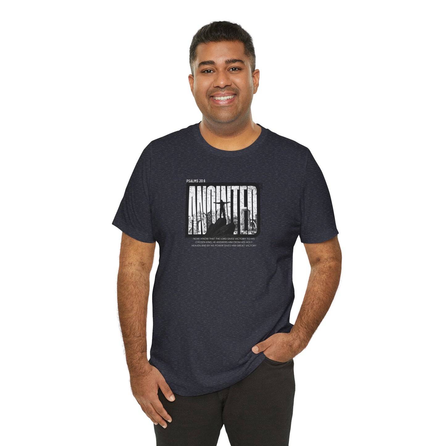 Anointed Kings Tee - Psalm 20:6 Christian Unisex Shirt