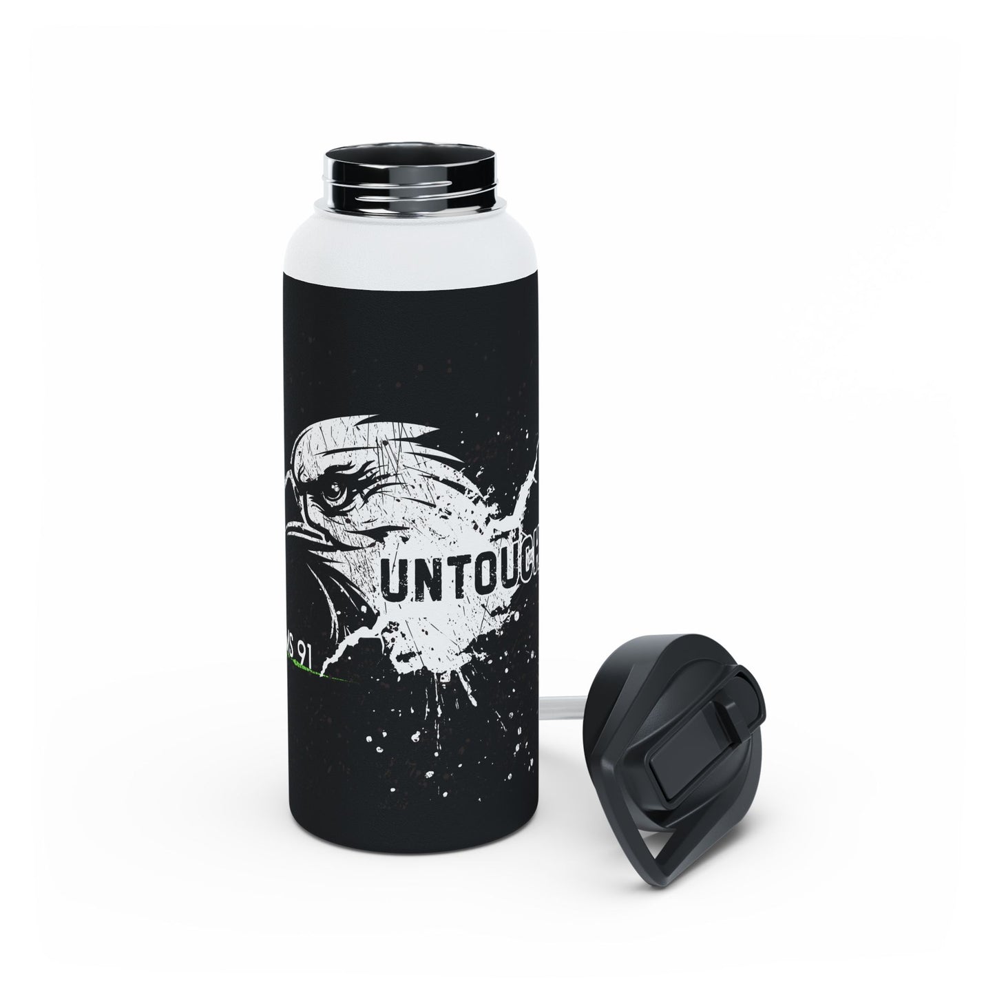 Water Bottle - Untouchable Psalm 91 Design