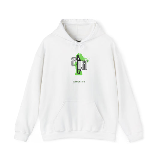 Set Apart Unisex Hoodie - Inspired by 2 Corinthians 6:14-15 - Women's Christian Apparel