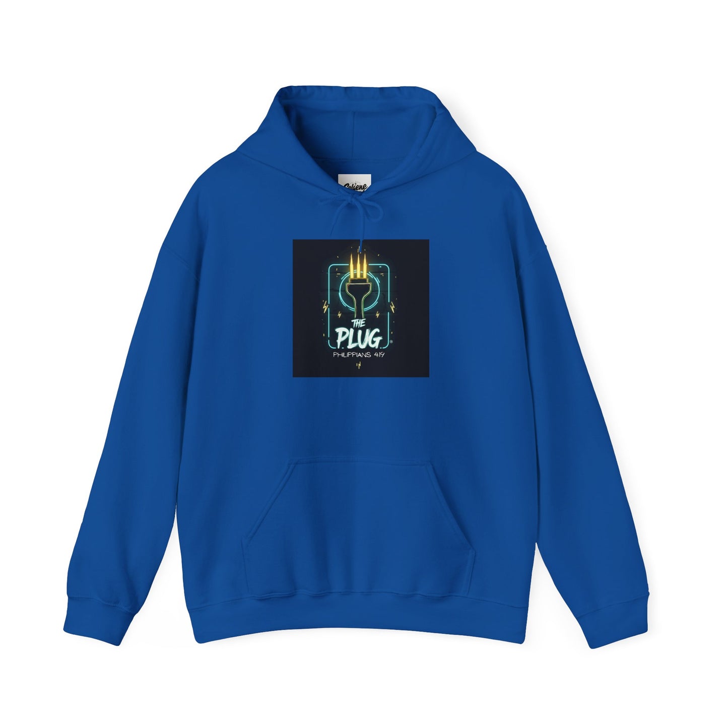 Christian Hoodie - Philippians 4:19 'The Plug' Sweatshirt