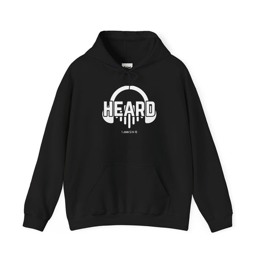 Christian Scripture Hoodie - 1st John 5: 14-15 Unisex