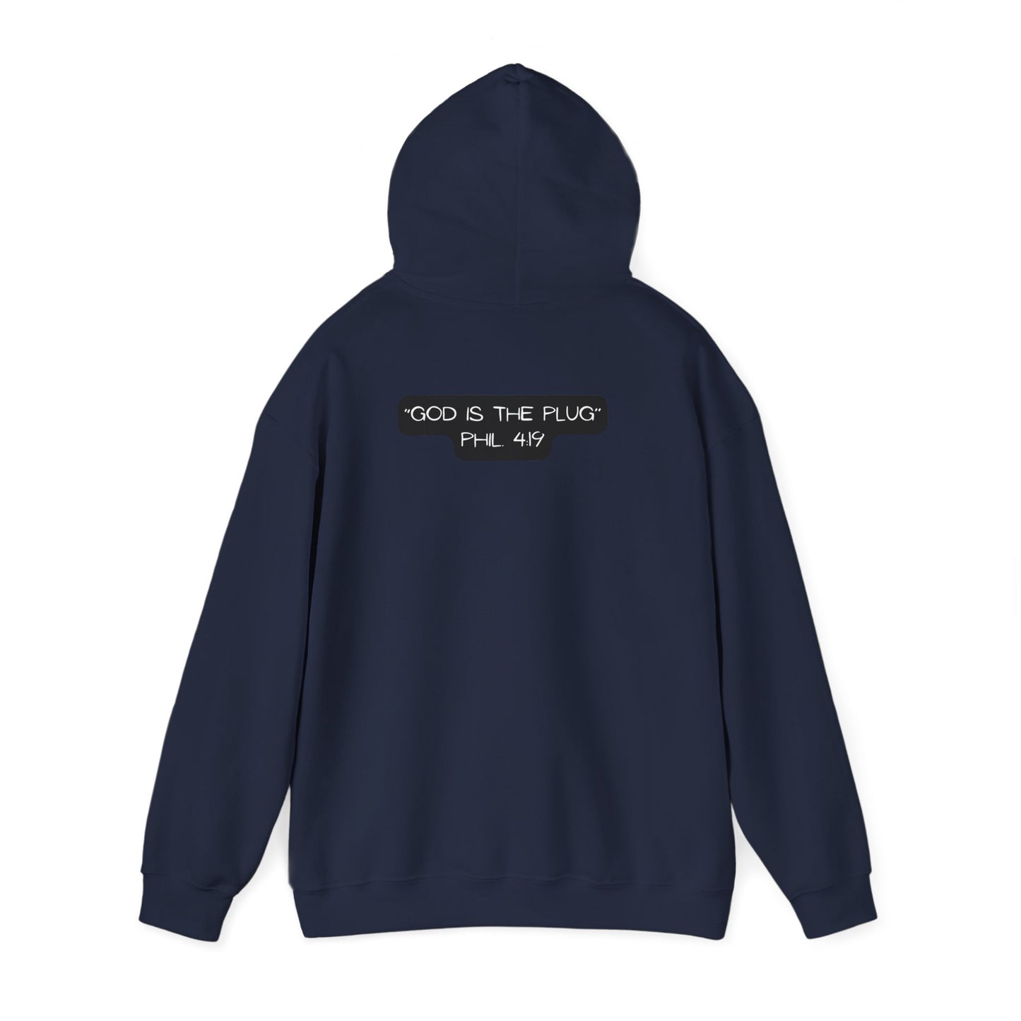 Christian Hoodie - Philippians 4:19 'The Plug' Sweatshirt