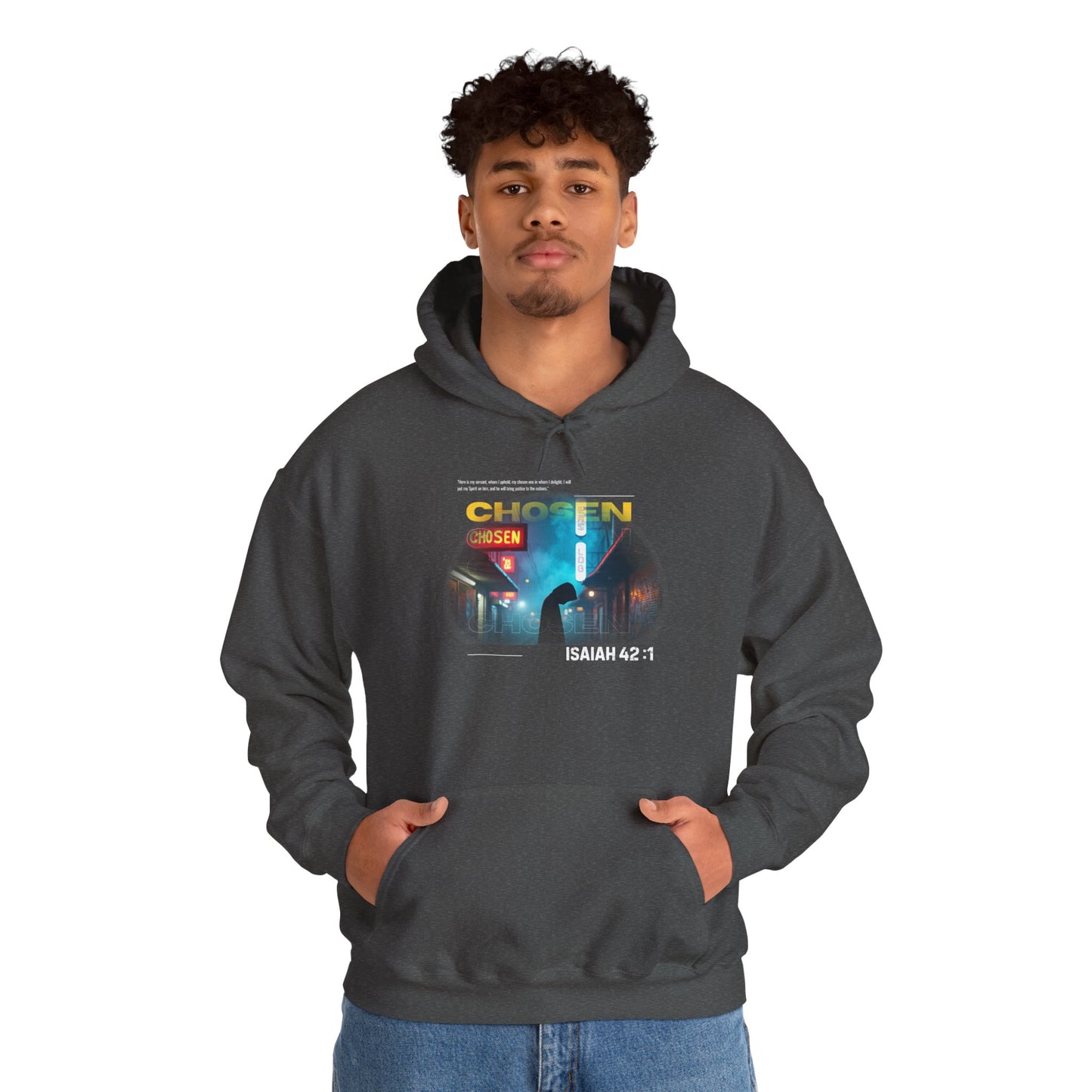 Christian Hoodie - Chosen by God Isaiah 42:1