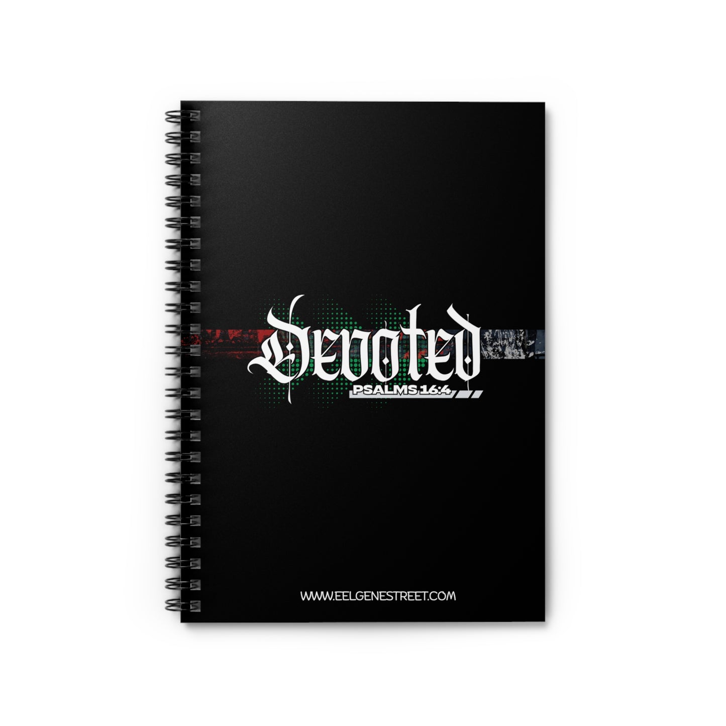 Spiral Notebook - Devoted - Ruled Line