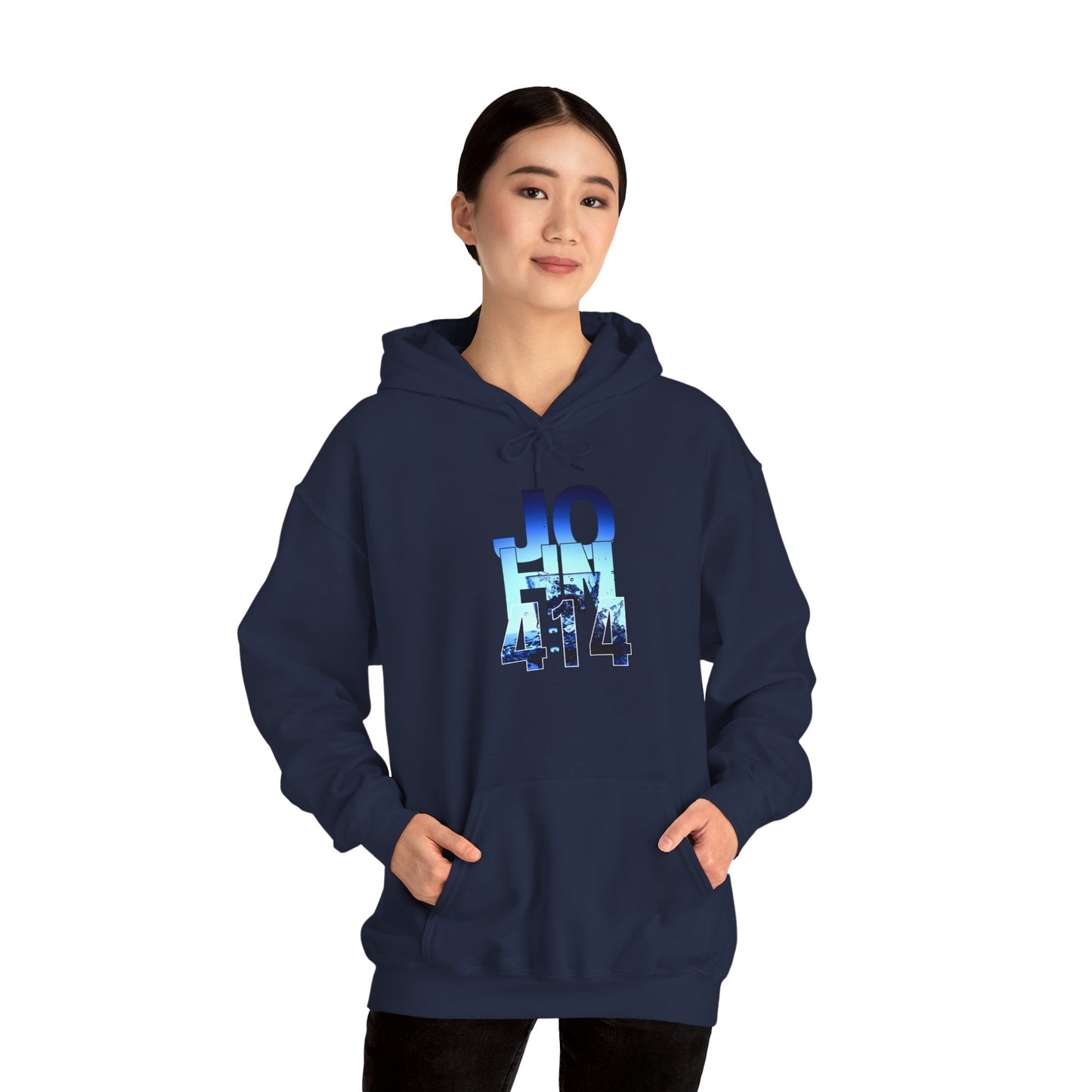 Christian Hoodie - John 4:14 Design