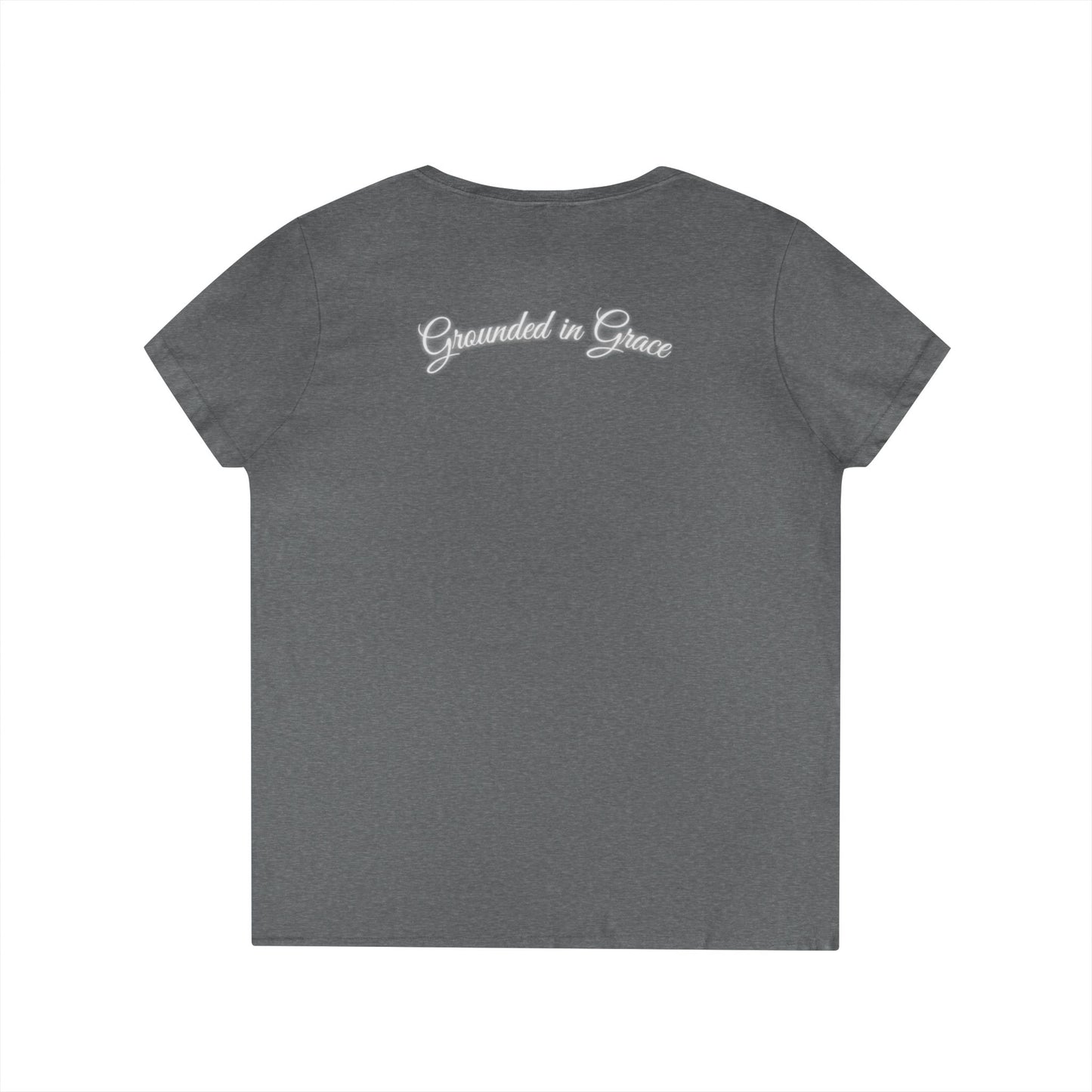 Psalm 16:8 Unshaken V-Neck T-Shirt
