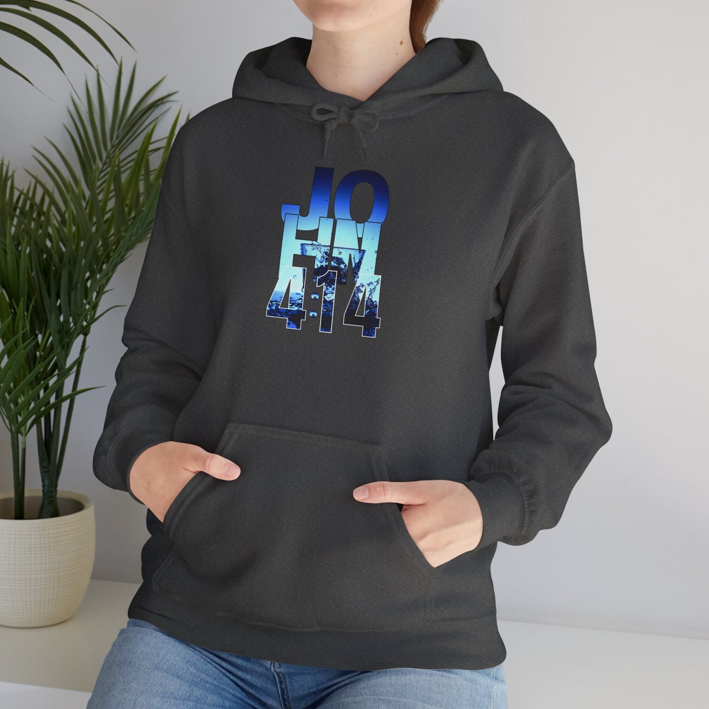 Christian Hoodie - John 4:14 Design