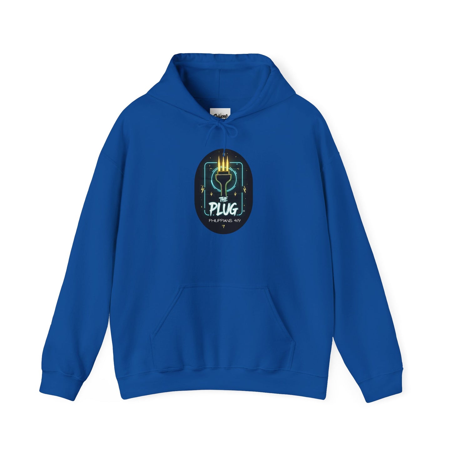 Christian Hoodie - Philippians 4:19 'The Plug' Sweatshirt