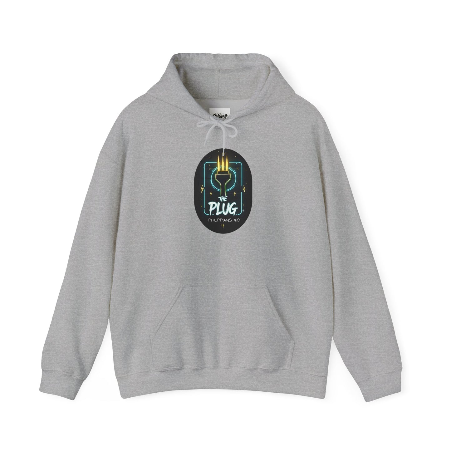 Christian Hoodie - Philippians 4:19 'The Plug' Sweatshirt